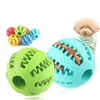 Dog Toys  Chews Dog Treat Toy Ball Funny Interactive Elasticity Pet Chew Dogs Tooth Clean Balls Of Food Extra-Tough Rubber 7Cm 5Cmthe Dh6Pu