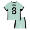 23 24 STERLING ENZO Kids Kit Soccer Jerseys MUDRYK MADUEKE NKUNKU CHALOBAH Home Away 3rd GK Child Suit Football Shirt Short Sleeve Uniforms