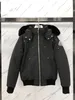 Зимняя мужская короткая куртка-пуховик с воротником из натурального меха, куртка-бомбер 3Q, утолщенные пуховики с капюшоном, мужская одежда, толстая парка, уличное пальто