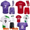 Homme Jeunesse 2023-24 Club Team 18 GAKPO Maillots de football 20 DIOGO JOTA 8 SZOBOSZLAI 26 ROBERTSON 4 VIRGIL 2 GOMEZ 11 SALAH 9 NUNEZ 7 LUIS DIAZ Kits de maillots de football Sport LiWuPu