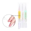 Nail Treatments Cuticle Oil Pen 15 Smells Nutrition Revitalizer Softener Repair Skin Protector Treatment Pens Drop Delivery Health B Dhaoq