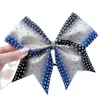 Sporthandschuhe Professionelle benutzerdefinierte Mädchen Cheerleader Bogen Gymnastik Stirnband für Kinder Mädchen Haarschmuck Farbverlauf 231025