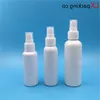 100 st/parti gratis frakt 10 20 30 50 60 100 ml vit plastspray parfymflaskor tomma kosmetiska behållare fvtil