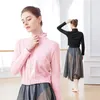 Abbigliamento da palcoscenico Donna Top da danza caldo Cappotto spesso Gonne in tulle Abiti Costumi per adulti Ballerina Gonna per balletto Set Insegnante