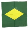 Groothandel katoen vierkante bandana vlag Mexico Canada Brazilië Haïti Guyana Grenada elk land