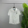 23ss nova camisa plus camisetas e camisas pólo tops de gola redonda bordados e impressos estilo polar verão moda rua algodão palavras bordadas para homens e mulheres