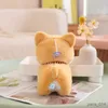 Animali di peluche ripieni Cartoon 25cm Lovely Fluffy Dog farcito giocattolo modello cucciolo bambola di peluche giocattoli per bambini presenti