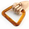 إكسسوارات أجزاء الأجزاء 2-10-20pcs أكياس راتنجات العنبر د مقابض لعلاج اليد المصنوعة يدويًا أحزمة إطار إطار الاستبدال.