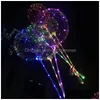 Balloon Party Decoration Led Bobo String Light for Christmas Halloween Birthday Balloons Drop Delivery Toys Toys Gift Novely GAG DHVDU