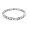 Bracelet de Tennis en cristal de luxe, couleur or argent, pour femmes et filles, accessoires de fête de mariage, bijoux à main, nouvelle collection 237U