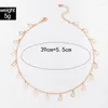 Choker Chokers HuaTang Bohemian Hollow Out Love Heart Tessal Neckalce For Women Trendy Charms Metal Necklaces Girls Party JewelryChokers