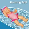 Baby Bath Toys Baby Swimming Doll Waterproof Swimming Water Games Bath Partner Education Smart Electric Joint Movable Toys Kid Girl Boys 231026