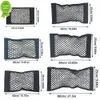 Nieuwe Auto Terug Kofferbak Opbergnet Zetel Elastisch Netto Magische Sticker Mesh Opbergtas Auto Organizer Accessoires Rugtas