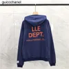 Designer New 23ss Mens Galler yes Streetwear Depts Hoodies Sweater Fashion brand Multicolor Basic Double Cotton Womens Loose Long Sleeve Printed Hoodie