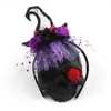 Party Supplies Halloween Witch Headwear Festival Ball Hair Strap Velvet Fabric pannband Decoration