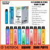 Originele Tastefog Square 3500 wegwerpbare vape-pen 2% oplaadbare vapes groothandel wegwerpartikelen