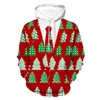 Herren-Kapuzenpullover, Weihnachts-3D-Baum-Druck, Heim- und Damen-Pullover, Jungen- und Mädchen-lustige Kinder-Y2k-Sweatshirt-Oberteile