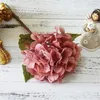 Decorative Flowers Retro Autumn Hydrangea Bouquet Artificial DIY Wedding Floral Room Home Decoration Arrangement Party Supplies Po Props