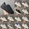 Plattform Sneakers Luxury Designer Casual Shoes Women Mens Classic Triple Black White Snakskin Navy Blue Pink Green Suede Calf Leather Lace-Up Back to the Future