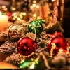 Décorations de Noël Guirlande lumineuse LED Étoile galvanisée Bonhomme de neige Couleur décorative Fil de lumières à brin court 231026