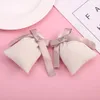 Accessories Packaging Organizers 10pcs Beige Velvet Jewelry Pouches Bags Small Gift Ribbon Drawstring Necklace Bracelet Earrings Storage Bag 231025