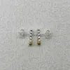 Boucles d'oreilles plaquées or avec pierres précieuses multicolores, diamants en argent et ours en perles, stock prêt, livraison gratuite, YQ231026