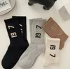 Erkek Çorap Kadın Pamuk All-Match Düz Renk Terlikleri Klasik Kanca Ayak Bileği Nefes Alabilir Siyah Beyaz Gri Futbol Basketbol Spor Fhjdykdy