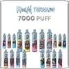 오리지널 푸모 랜드 토네이도 7000 퍼프 퍼프 일회용 e 담배 vape 펜 14ml 포드 1000mah 충전식 배터리 중국 정통 도매 증기가 적용 가능한 퍼프 7k