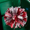 Cheerleading 6 Pcs Hand Flower Cheerleaders Poms Mini Cheering Props Sports Accessories Dance 231025