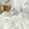 Bedding sets Set 2 Bedrooms Sheet Duvet Cover Linens Bedspread Euro Nordic 150 Cute 150x200 220 240 Floral King Luxury 160 200 231026