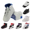 Eerste wandelaars wieg schoenen baby sneakers pasgeboren leer basketbal baby sport kindermode laarzen kinderen pantoffels peuter warme mocassins