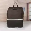 men Backpack Stitched letters printed brown black women backpacks fashion Upper letter and lower letters