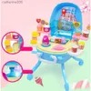 Kitchens Play Food Pretend Play Kitchen Toy Ice Role Play Set Birthday Gift for 2 3 4 5 Year Old Girls Toddlers KidsL231026