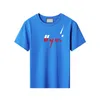 Enfants Mode T-shirts Hauts 2023 Nouveaux T-shirts Garçons Filles G Lettres Chemises Couleur Unie 100% Coton À Manches Courtes Vêtements Pour Enfants esskids CXD2310262