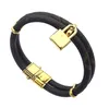 2024 Designers Mens Womens Bracelets Bangle Luxury Designer Jewelry Faux Leather 18K Gold Plated Stainless steel Bracelet Womens Wedding Gifts