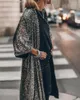 Suéteres femininos festa lantejoulas cardigan casaco europeu e americano moda primavera 2023
