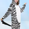 عائلة مطابقة ملابس بوي فتاة بيجاماس مجموعة zebra pijamas للنساء رجال نيسي حيوان بالغ أنيمي نوم cosplay pajamas Kids11077718