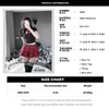 Sexy Set Tartan Patchwork écolière japonaise Cosplay uniforme ensemble Sexy JK broderie plissé jeu de rôle Costume avec jupe à carreaux chaussettes 231025