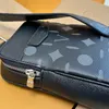 Mensor utomhus bröstväskor designer aven crossbody pås läder checkerboard ryggsäck klassisk tryckning handväska interlayer små fyrkantiga bältespåsar