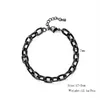 Braccialetti con ciondoli Bracciale in acciaio inossidabile al 100% Uomo Donna Hiphop Rock Catena cubana Link Braslet Bracciale regolabile regolabile Regalo per Lov272t