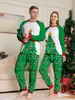 Family Matching Outfits Cute Christmas Father Mother Kids Baby Pajamas Sets Mommy and Me Xmas Pjs Clothes TopsPants 231026