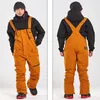 Skidåkning Bib Pants Winter Ski Men Pants Warm Ski Bib Pants Men Women Ski Jumpsuit Windproof Waterproof Ski Overalls Skidbyxor Snowboarding Pants 231025