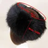 Beanie Skull Caps Winter Thick Furry Hairband Fluffy Russian Faux Fur Women Girl Headband Hat Outdoor Earwarmer Ski Hats 231025