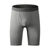 Unterhosen 3er-Pack Sport-Boxershorts für Herren, athletisch, Jean-Design, Workout, Laufen, Baselayer, Herren-Unterwäsche, Strumpfhosen, Baumwolle, atmungsaktiv