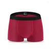 Onderbroeken Ademende boxershorts voor heren Halfhoge boxers Modale broek U bolle jongensondergoed