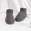 2023 marke Kinder Mädchen Mini schnee stiefel Winter Warme Kleinkind Jungen Kinder kinder Plüsch Warme Schuhe größe EU22-35