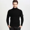 stone is land jacket island plus size coat Men's turtleneck sweater thickened cp sweater warm coat women's long sleeved sweater western-style temperament base coat A15