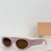 New fashion design oval shape cat eye sunglasses 11WS acetate plank frame simple and popular style versatile UV400 protection glasses
