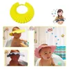 Shower Caps Wholesale 10Pcs/Lot Baby Child Kid Shampoo Bath Shower Wash Hair Shield Hat Cap 231024