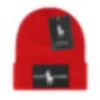 Designer-Herbst- und Winter-Strick-POLO-Mütze für Männer und Frauen, lässige Hüte, hochwertige gestrickte warme Mützen, Hüte, weibliche Bonnet-Beanie-Kappen, 10 Farben J-10